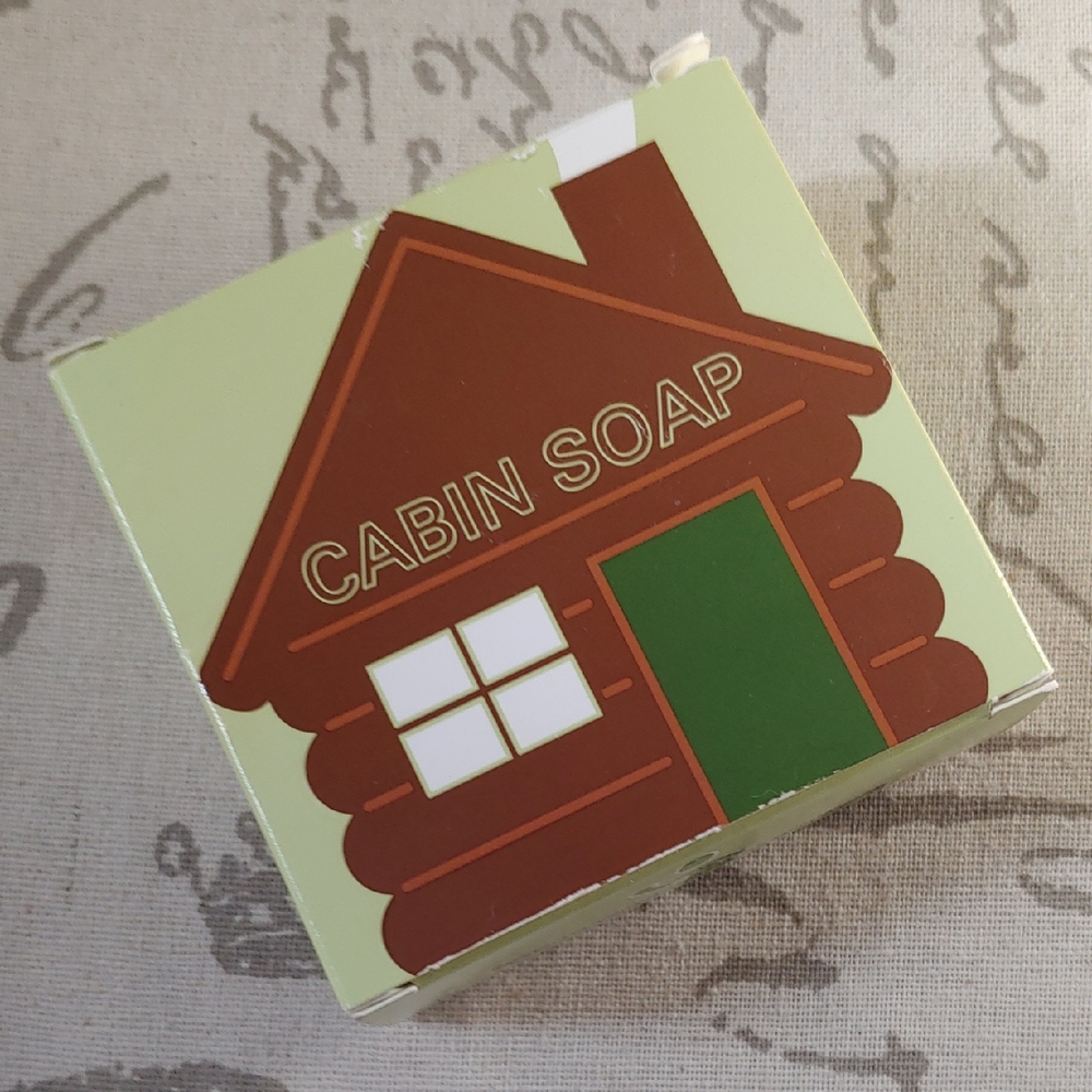 Cabin Soap with‎ Green and Brown Packaging
